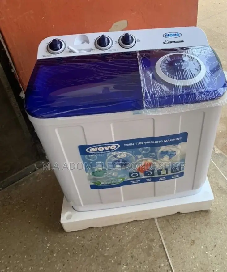 Shop Adorable Novo 7kg Twin Tab Electric Washing Machine.