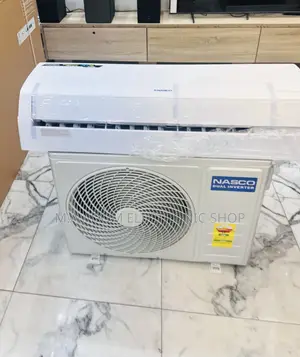 Fast Cooling Nasco 1.5hp Split Type Dual Inverter Ac,White.