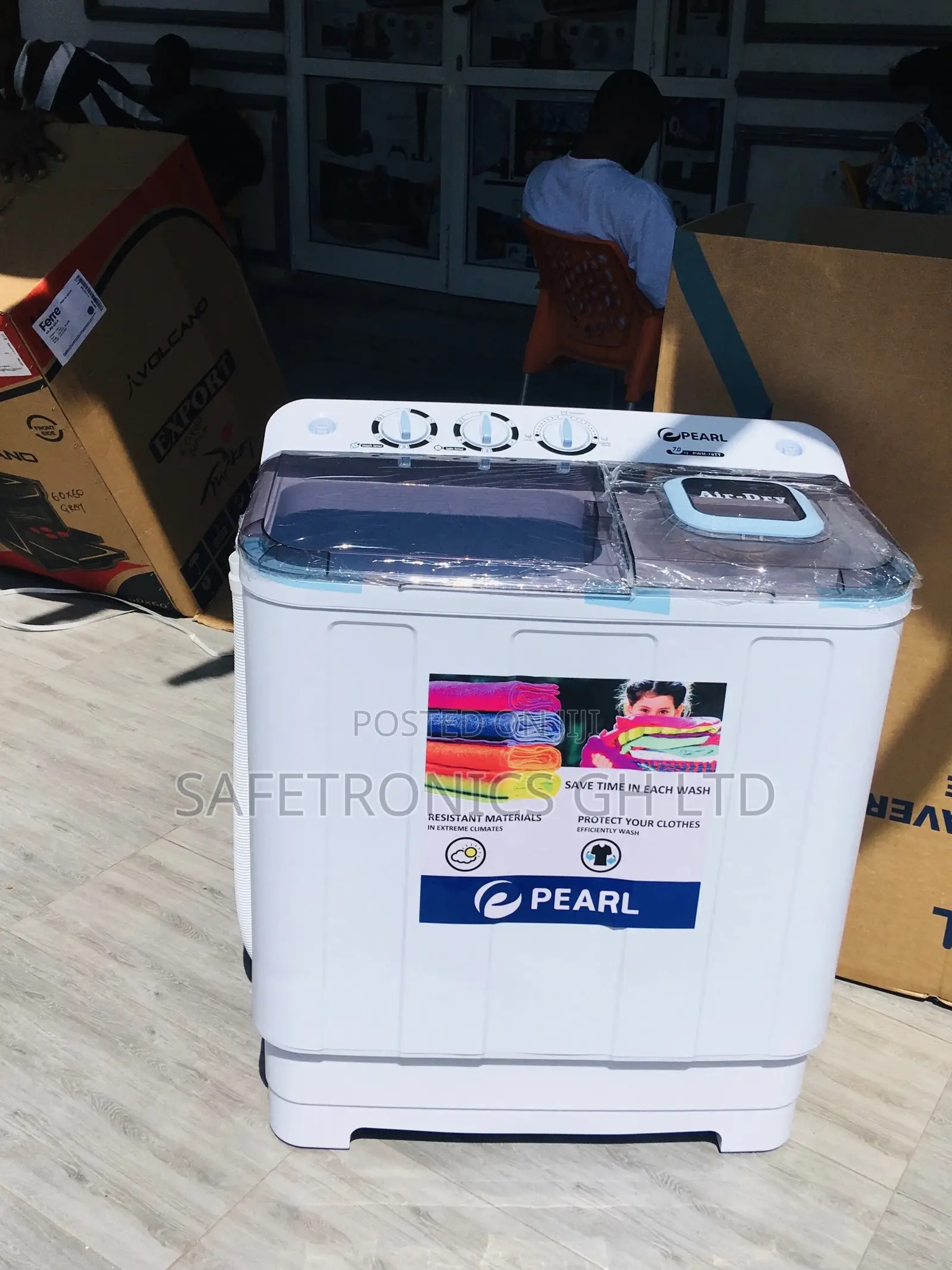 7kg Semiautomatic Washingmachine Topload Pearl Lasting
