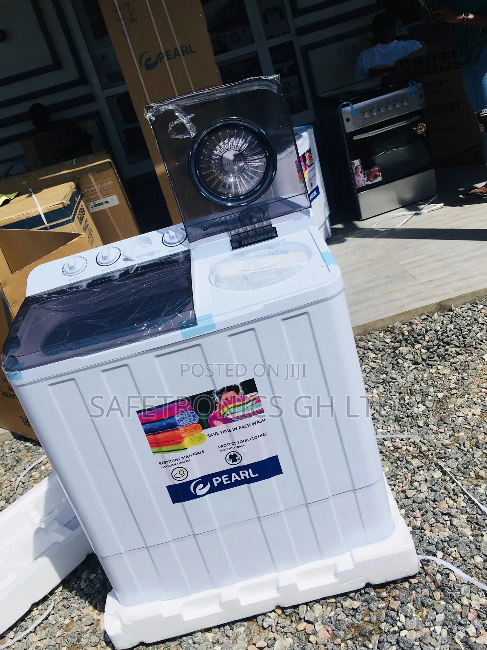 Topload Pearl Washingmachine 7kg Semiautomatic Reliable