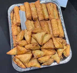 Frozen Spring Rolls And Samosas