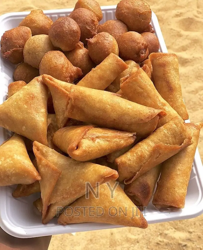 Frozen Spring Rolls And Samosas