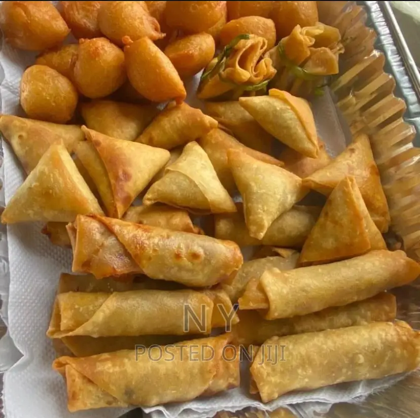 Frozen Spring Rolls And Samosas
