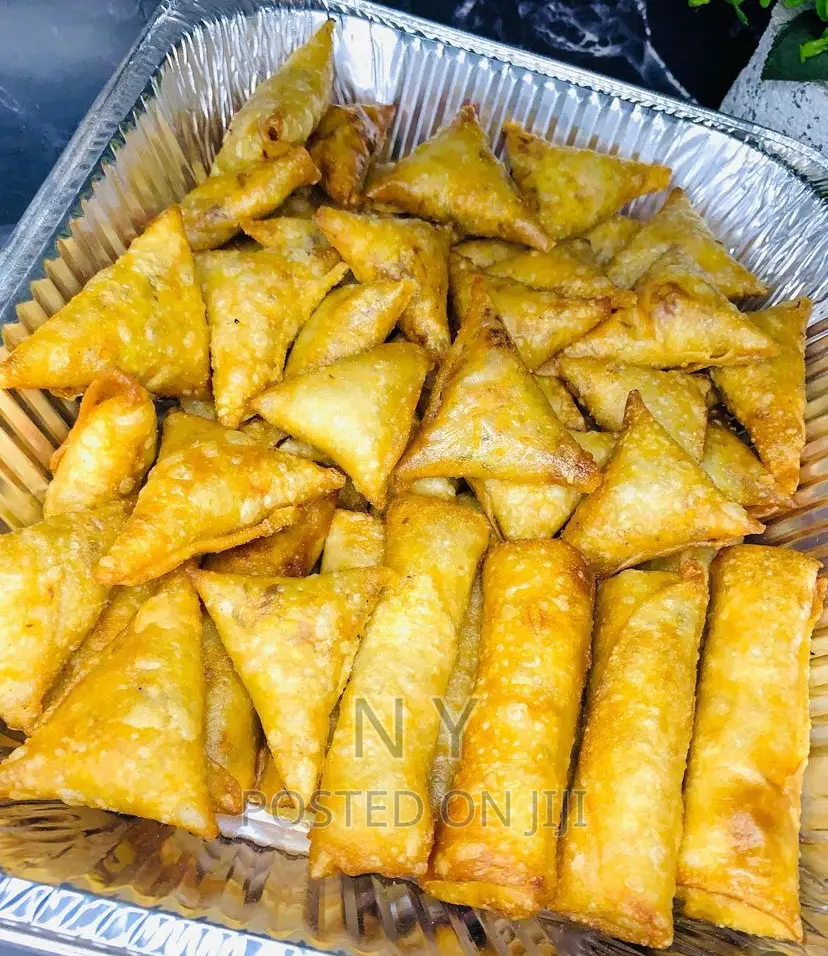Frozen Spring Rolls And Samosas