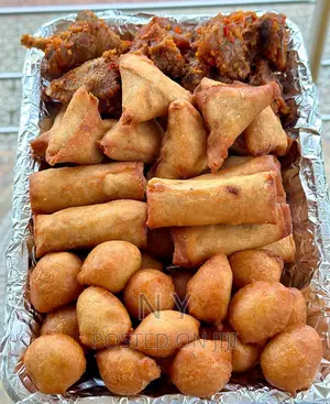 Frozen Spring Rolls And Samosas