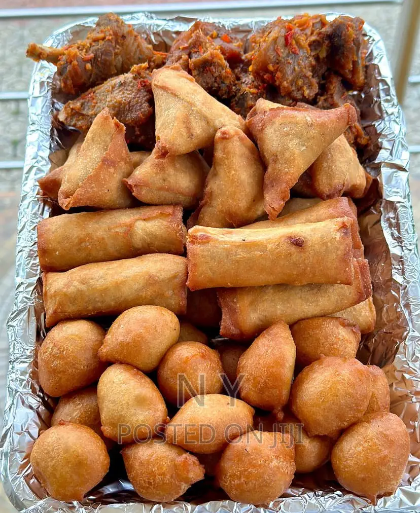 Frozen Spring Rolls And Samosas