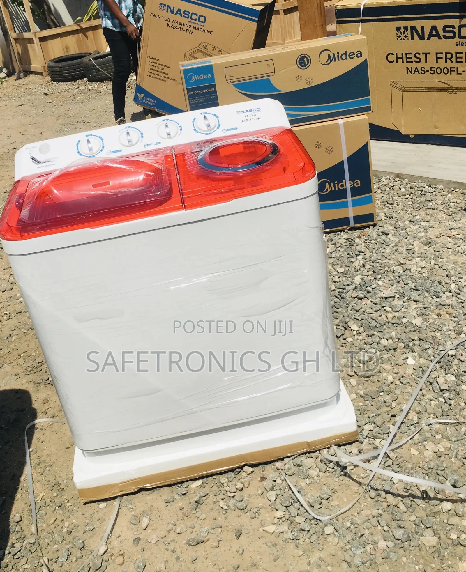 Topload 11kg Electric Semiautomatic Nasco Washingmachine