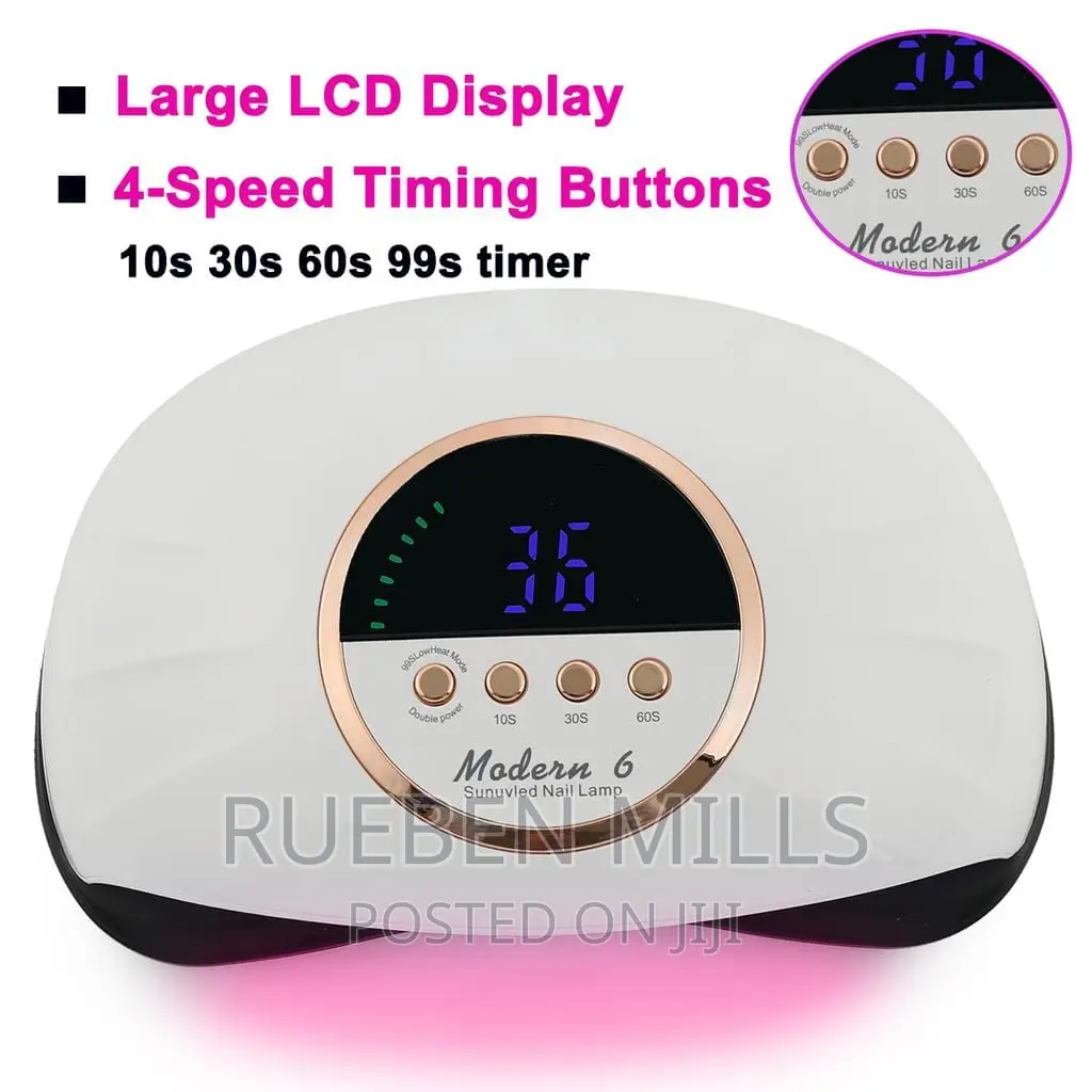 2 in 1 Led Lights Double Hands Nails Dryer Modern 6