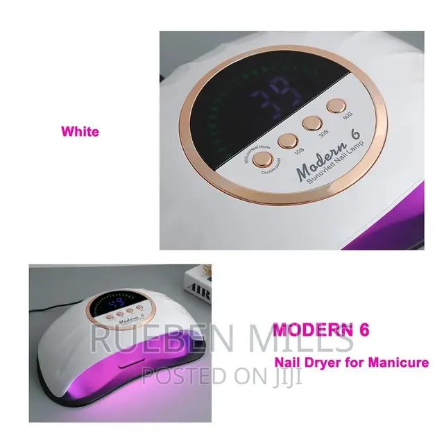 Large Space UV LED Phototherapy Nail Dryer Lamp - Modern 6