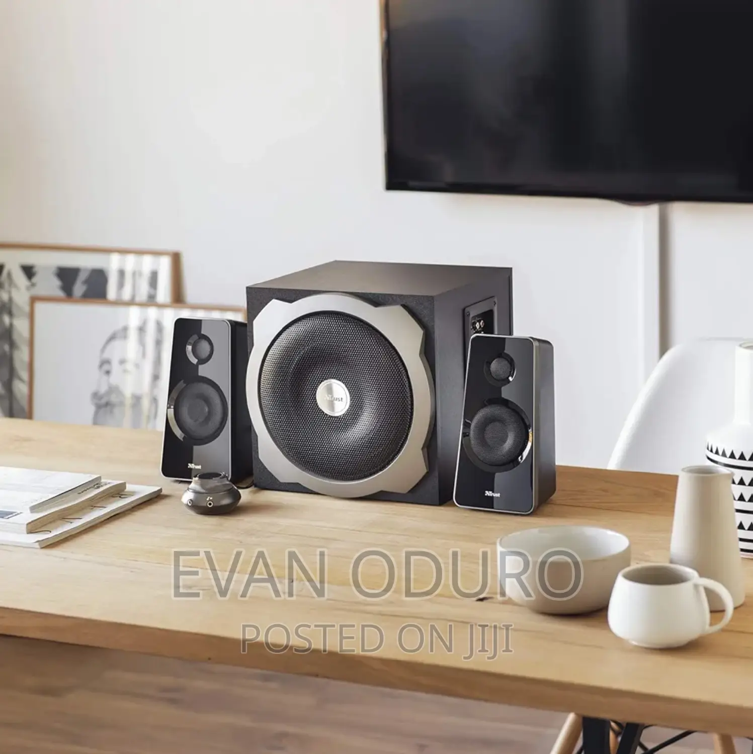 Powerful Trust 2.1 Speakers PC,Laptop,TV, Tablet Smartphone