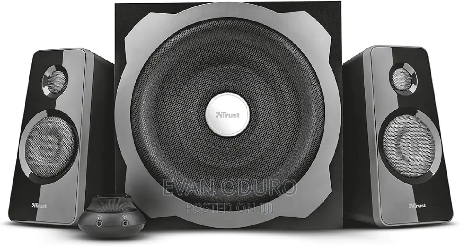Powerful Trust 2.1 Speakers PC,Laptop,TV, Tablet Smartphone