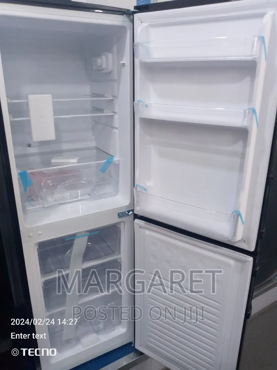 Nice Rainbow 140 Littres Double Door Fridge