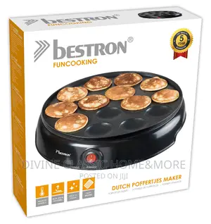 Bestron 14pcs Poffertjets Maker(Massa Maker)