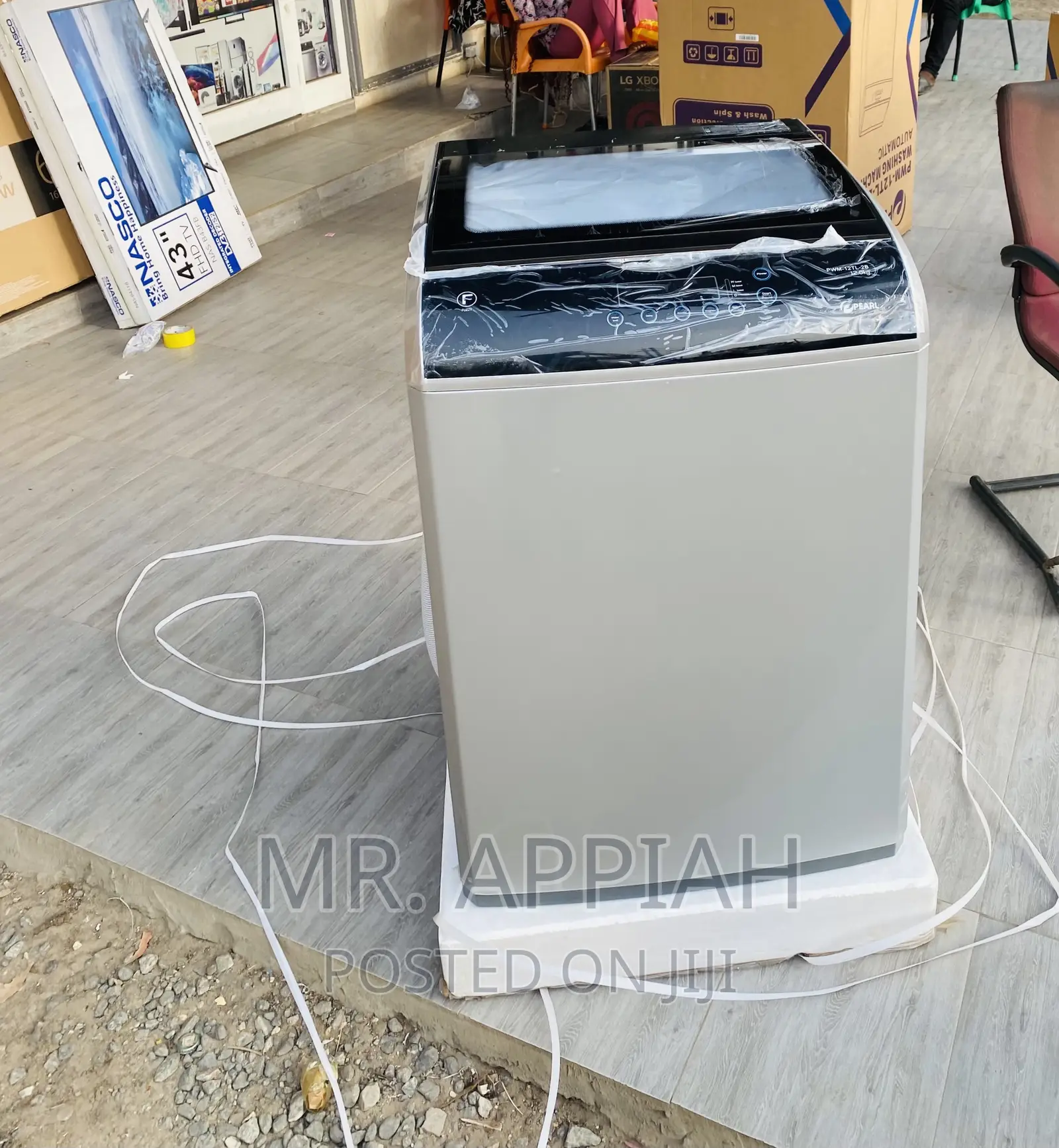 Quality Pearl Semi-Automatic Washing Machine(Pwm 12tl-2b).