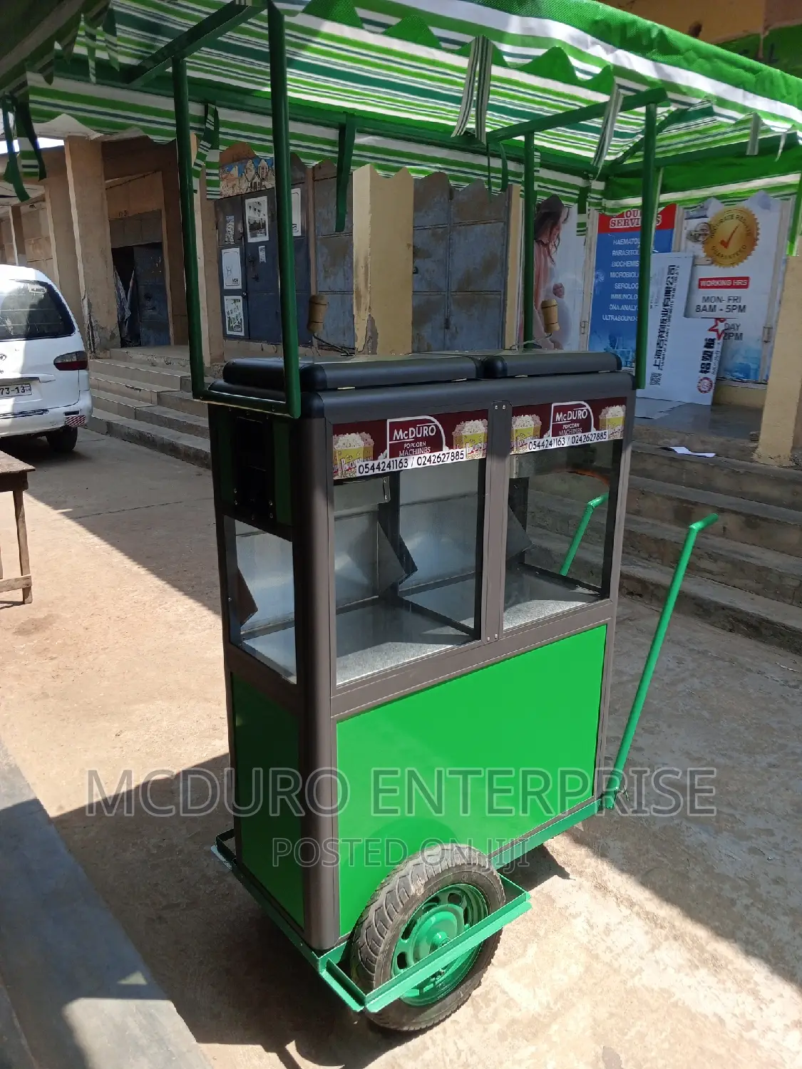 Popcorn Machine (Commercial on Wheels)