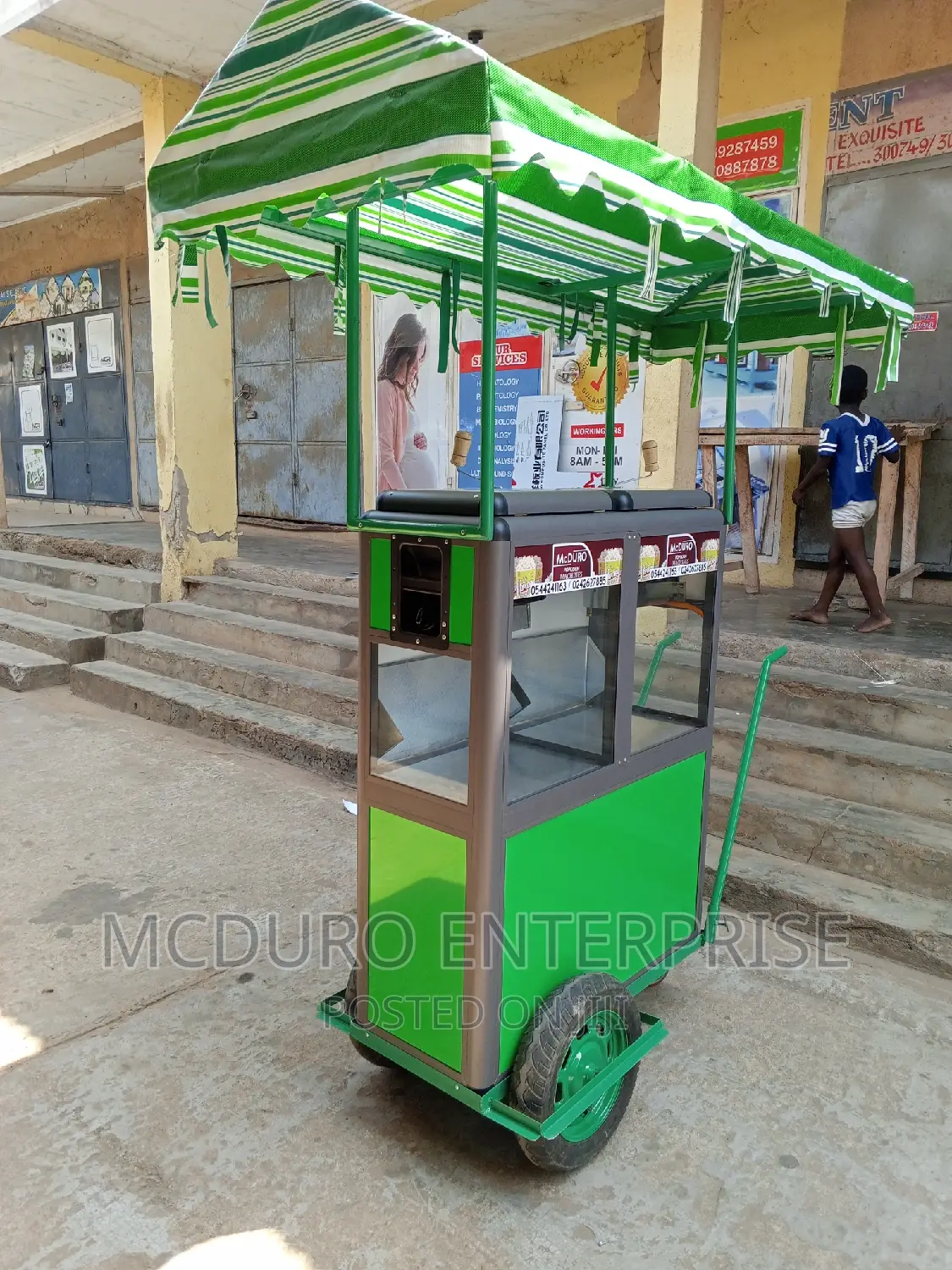Popcorn Machine (Commercial on Wheels)