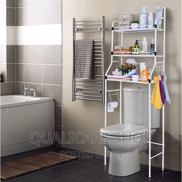 3 Tier Toilet Rack (With Black Strip)