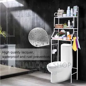 3 Tier Toilet Rack (With Black Strip)