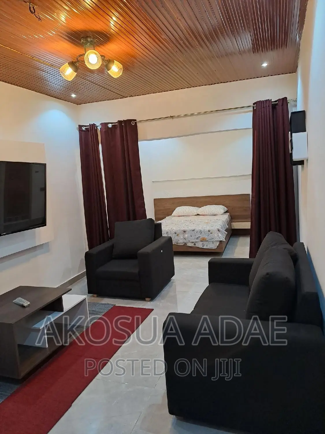 Furnished 1bdrm Bungalow in Akosua'S Place, North Kaneshie for rent