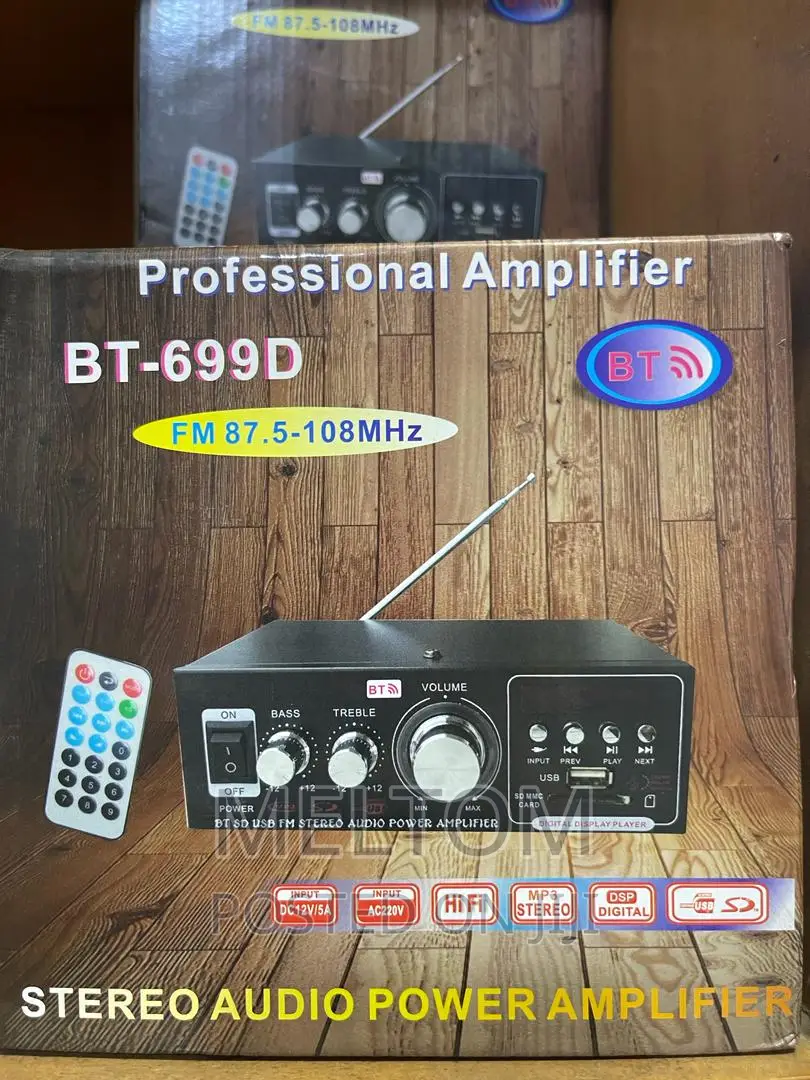 Teli Bt-699d Stereo Audio Professional Power Amplifier