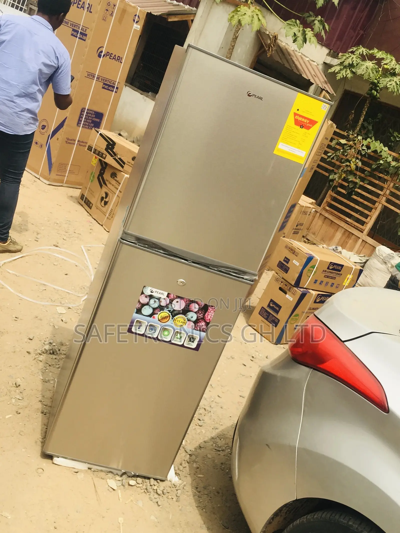Pearl Doubledoor PF-352-2B Bottomfreezer Electric Fridge