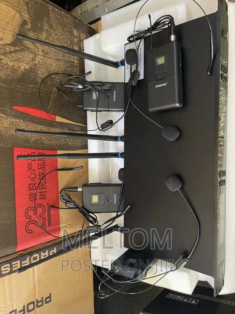Shure Sy-604 4in1 Wireless Head Microphone (4head Mics)