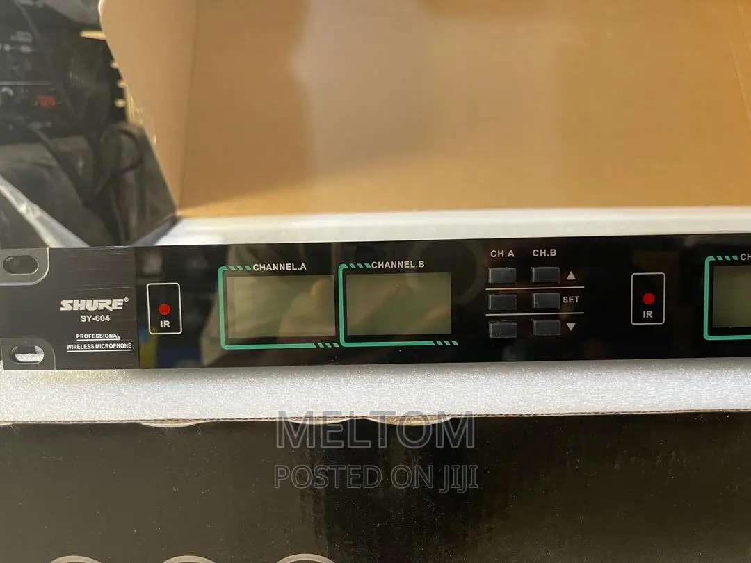 Shure Sy-604 4in1 Wireless Head Microphone (4head Mics)