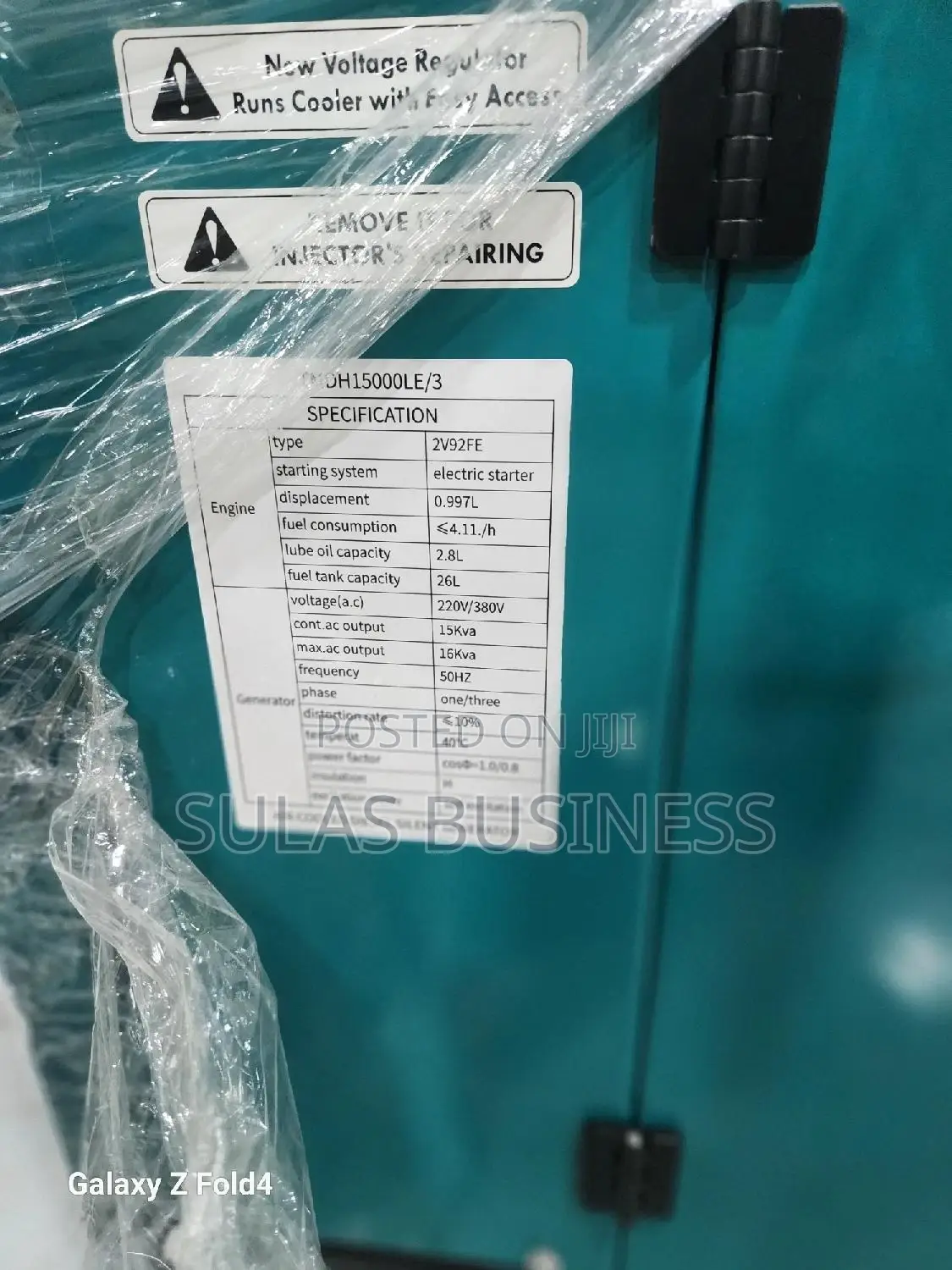 15 Kva 3-Phase Diesel Genset
