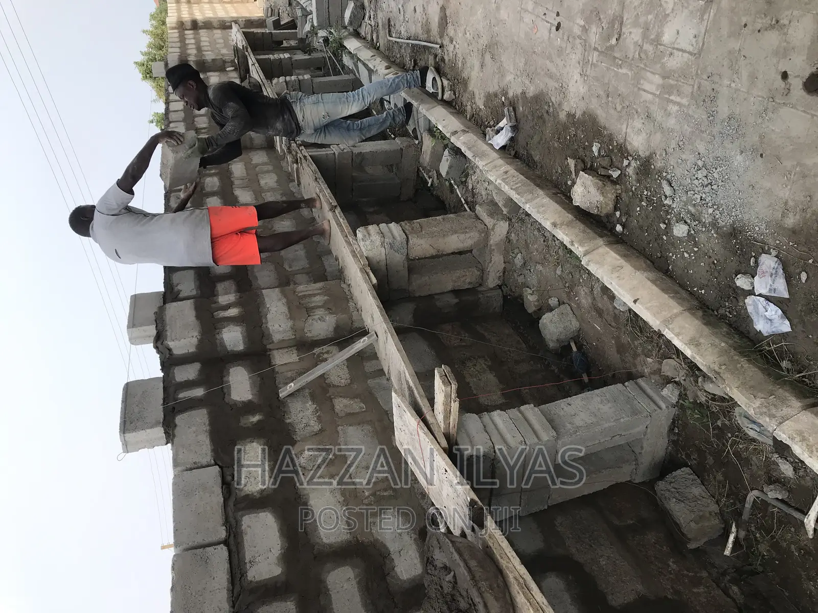 Reinforce Fence Wall, Blocks Laying