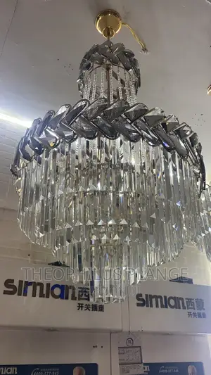 Luxury Soft Chandelier Lightening Modern Living Room