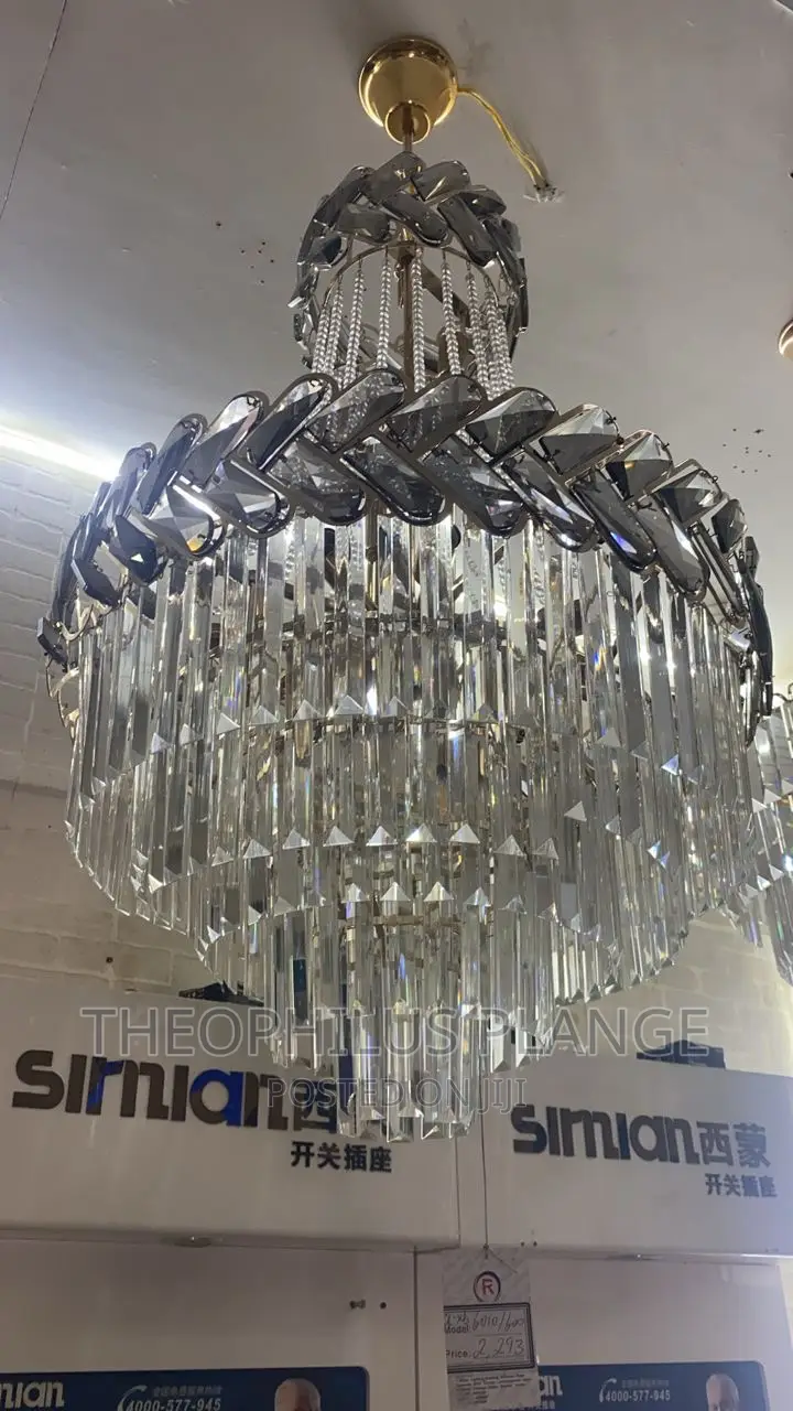 Luxury Soft Chandelier Lightening Modern Living Room