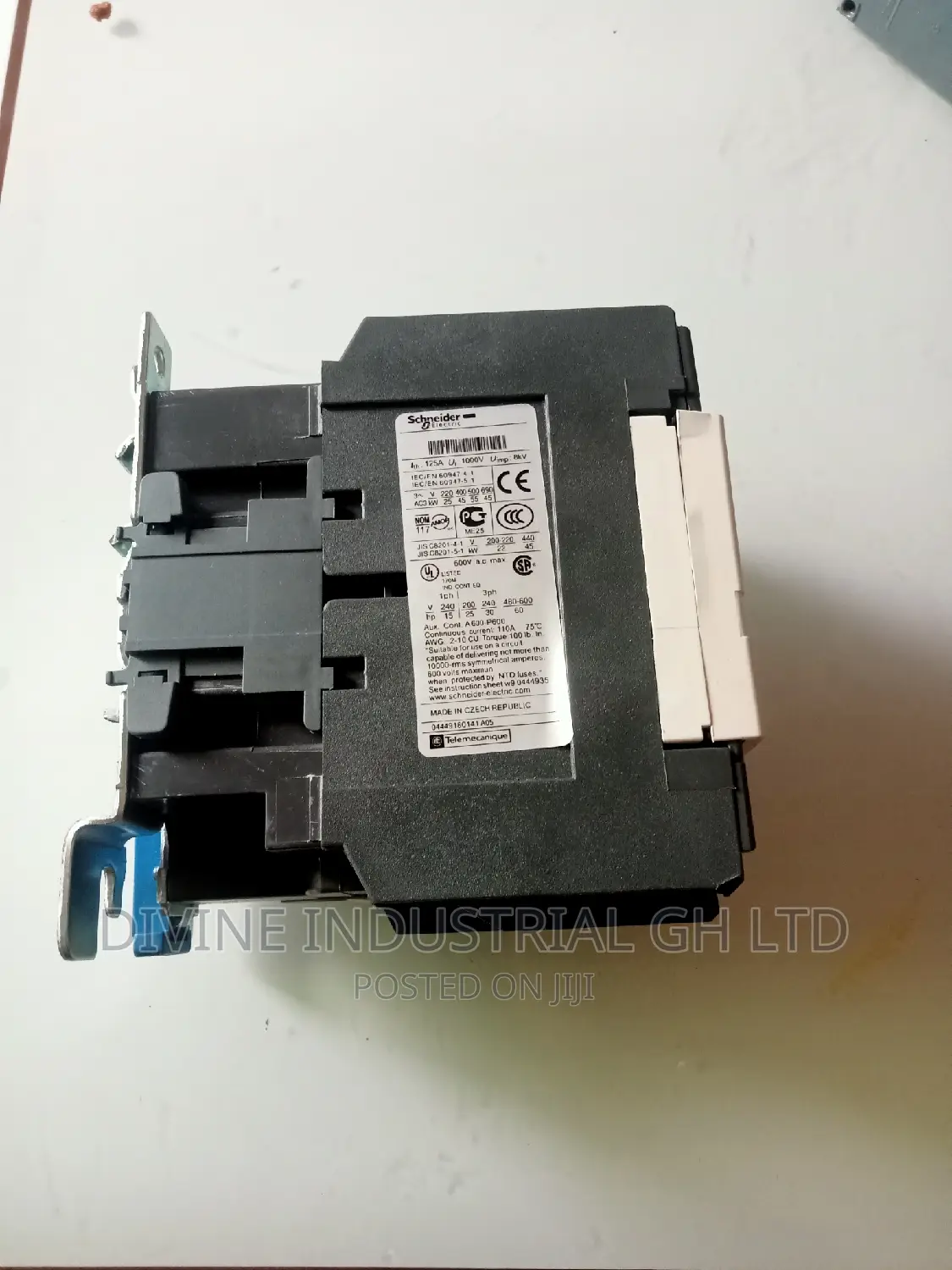 125A Schneider Contactor 3pole