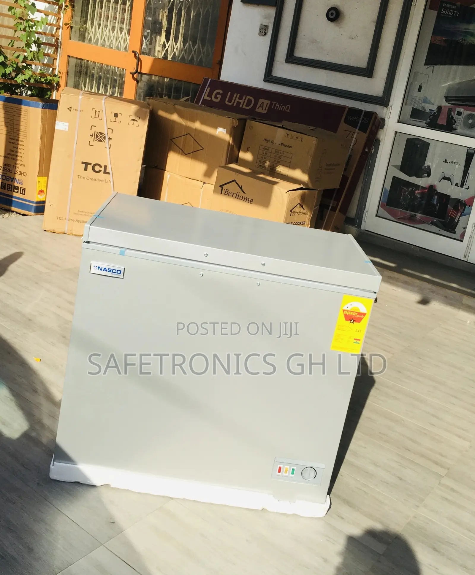 Electric Nasco Nas-250 Chestfreezer 200 Liters Singledoor
