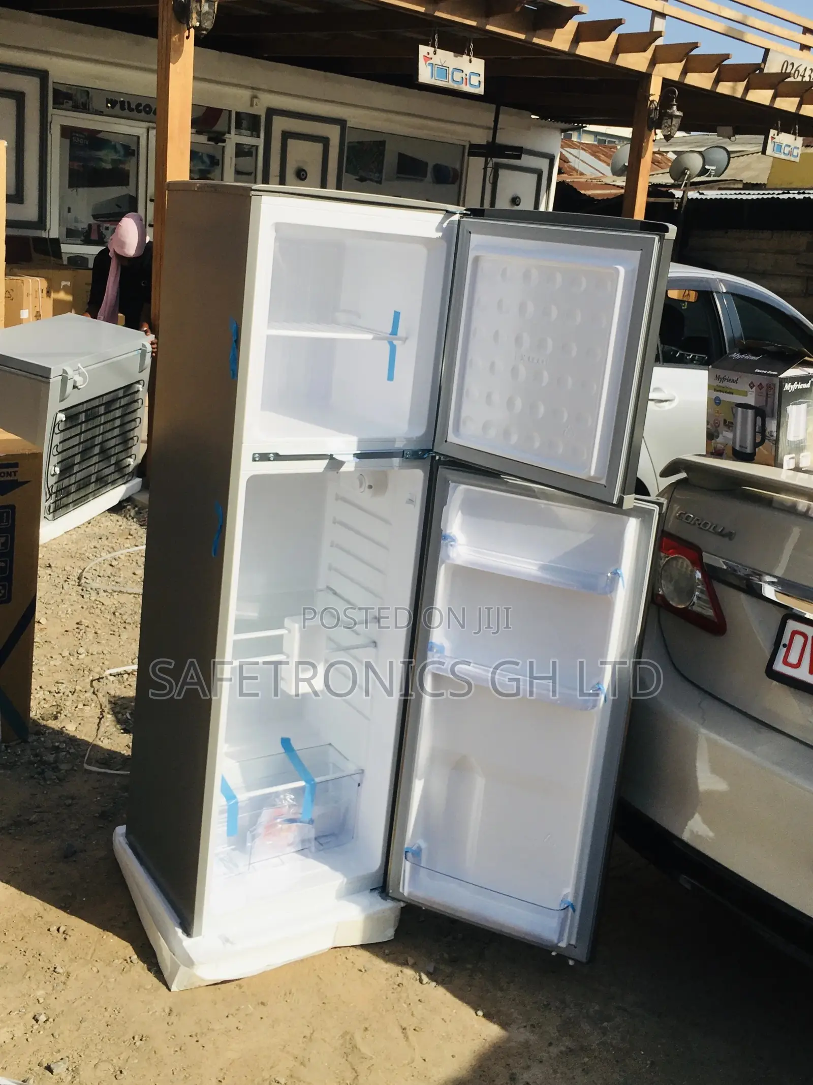 Purchase PF-270IX Doubledoor Topfreezer 166 Liters Fridge