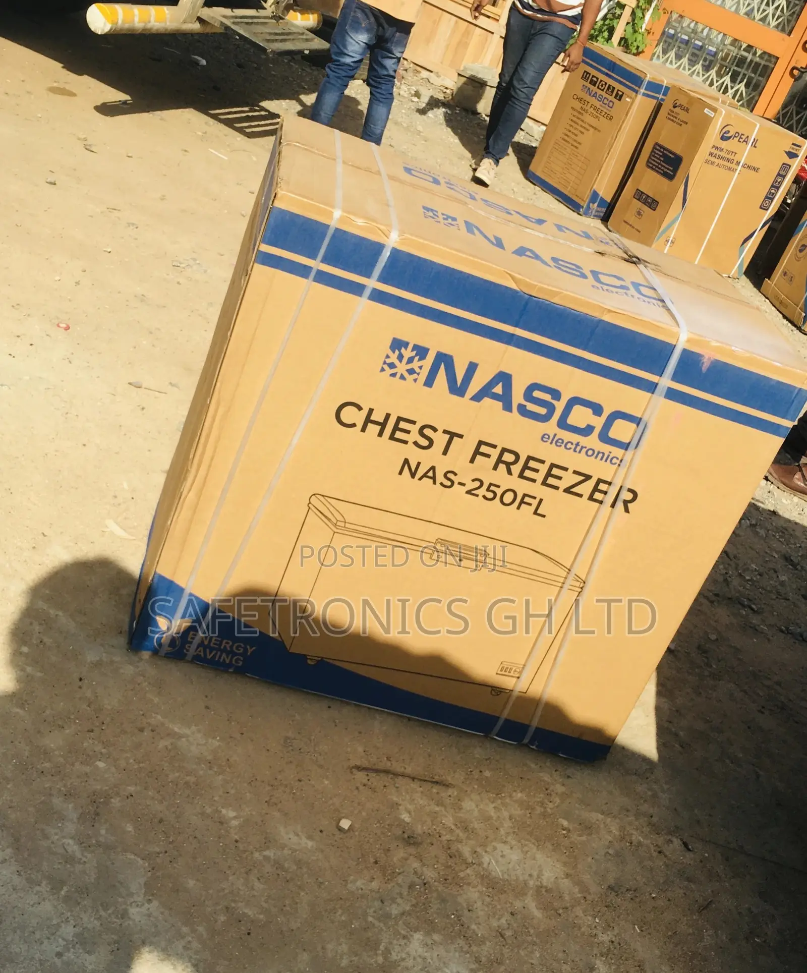Nasco Gray Singledoor 200 Liters Nas-250 Chestfreezer