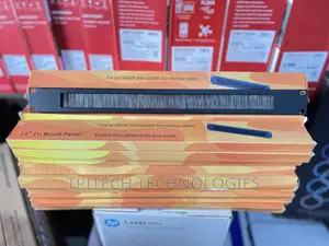 1U Brush Cable Manager