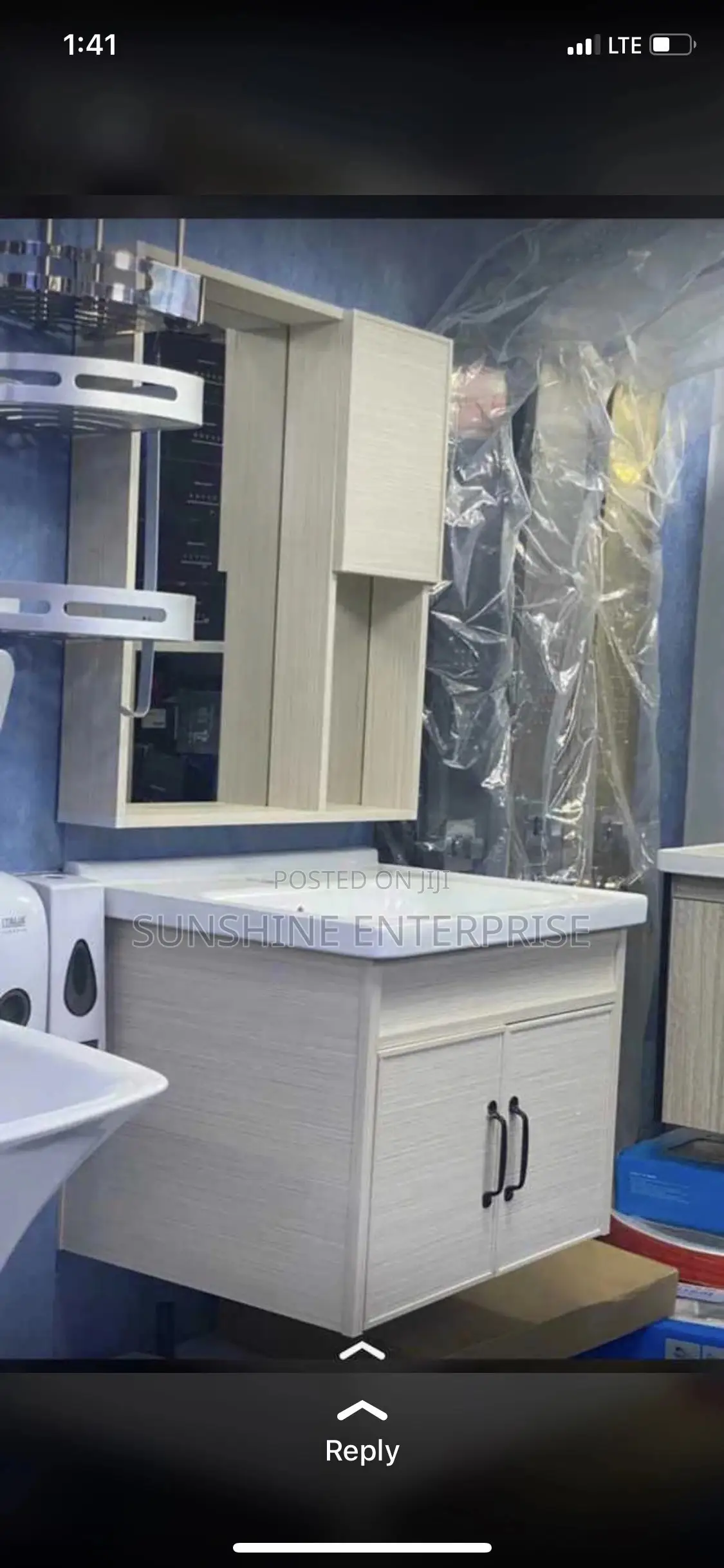 Cabinet Wash Hand Basin With Mirror
