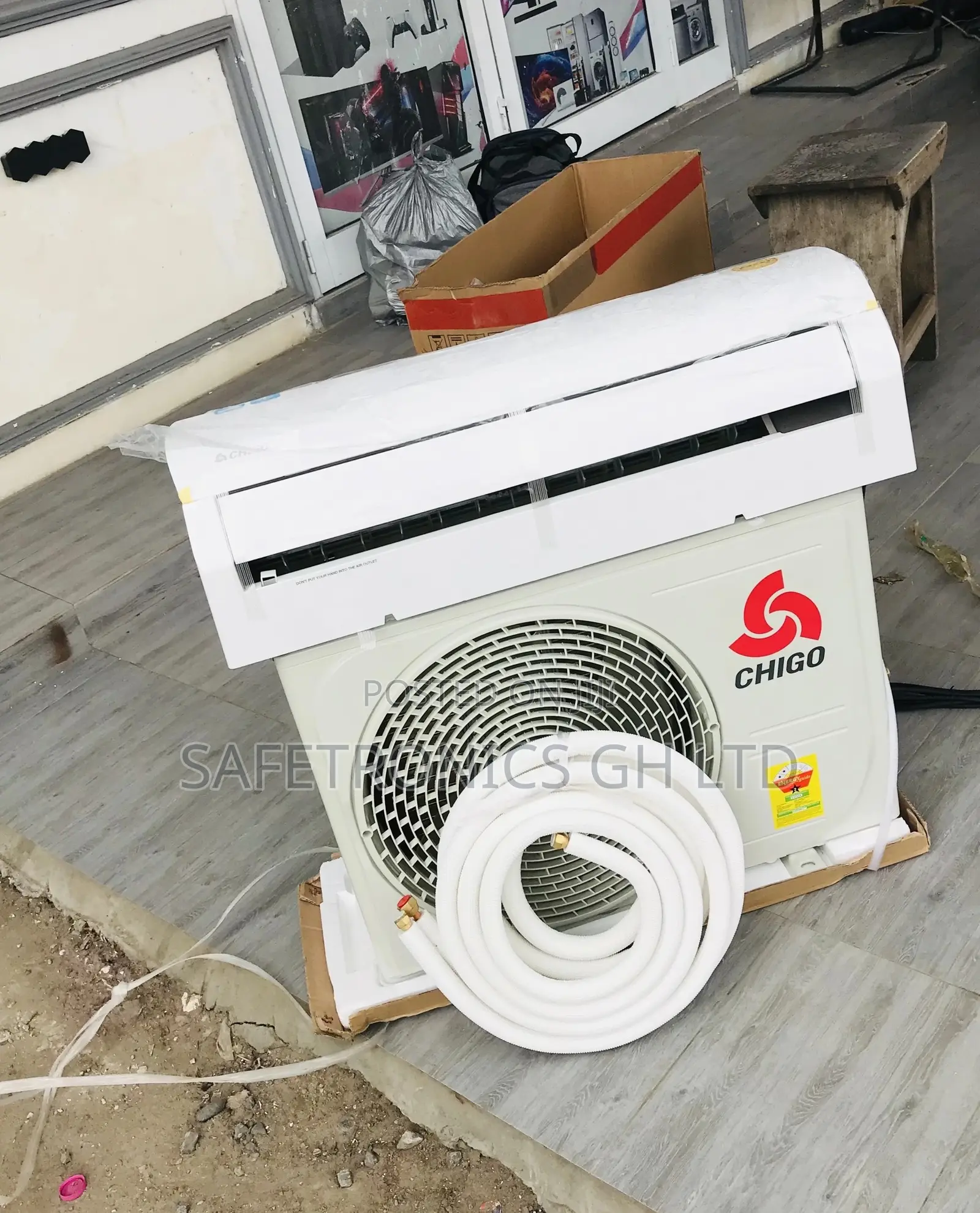 2.0hp Split R410 Gas Chigo Electric White Airconditioner