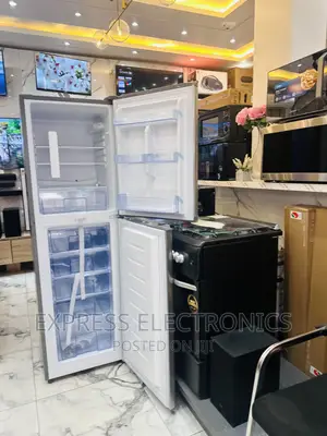 Quality Sleek Pearl PF-350 Double Door Fridge