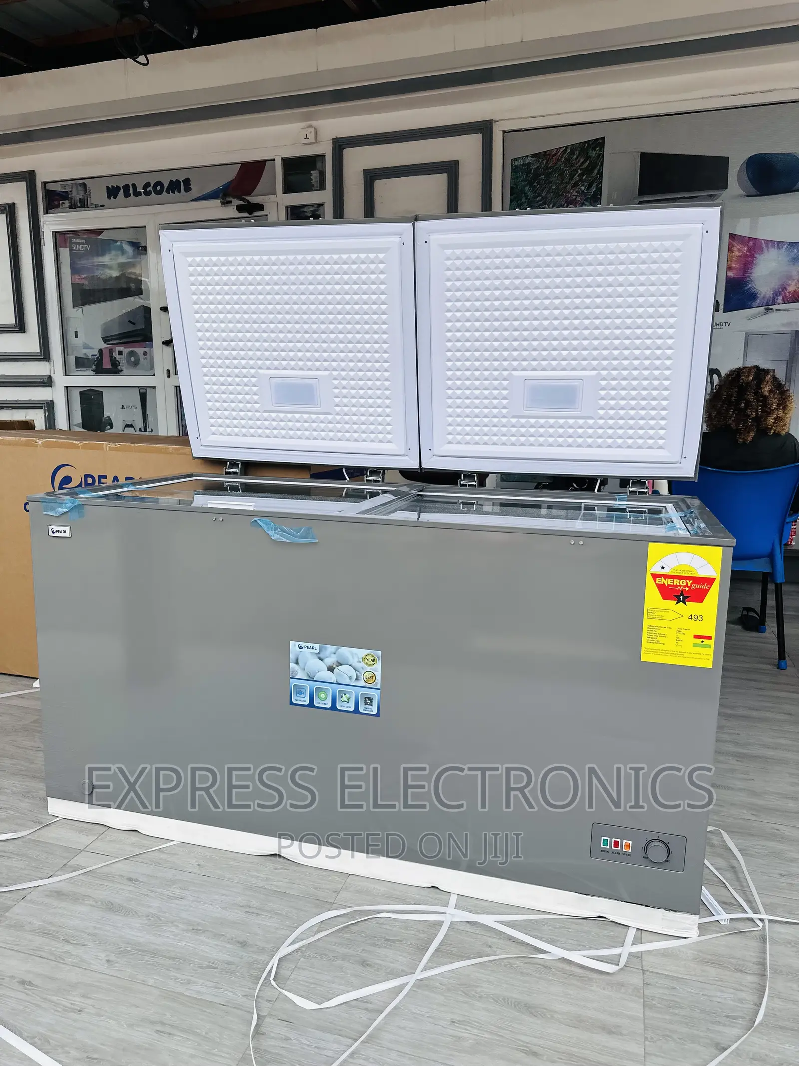 Text Us for Your PCF-550 (400)Ltrs Chest Freezer Single Door