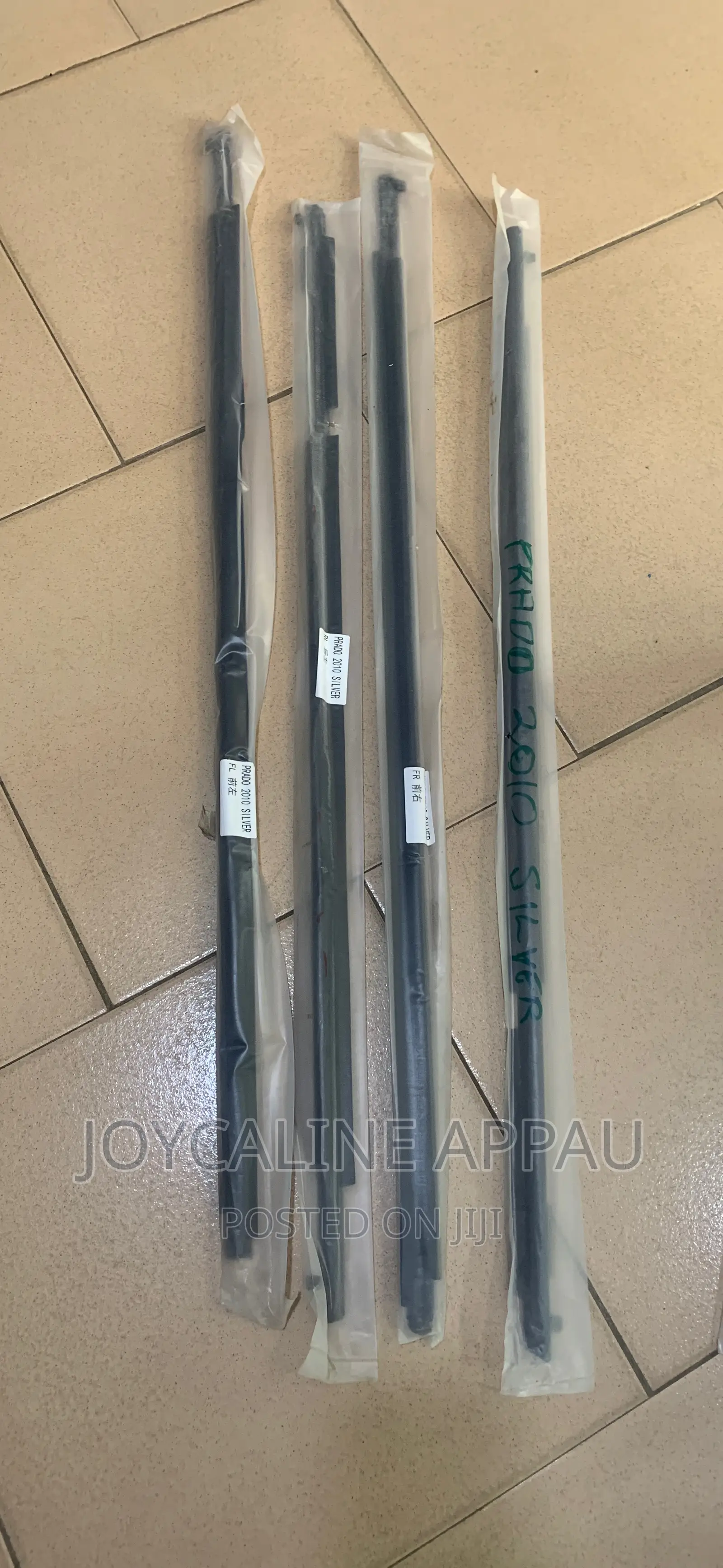 Land Cruiser Prado 2010 to 2018 Door Mouth Strip Window Molding
