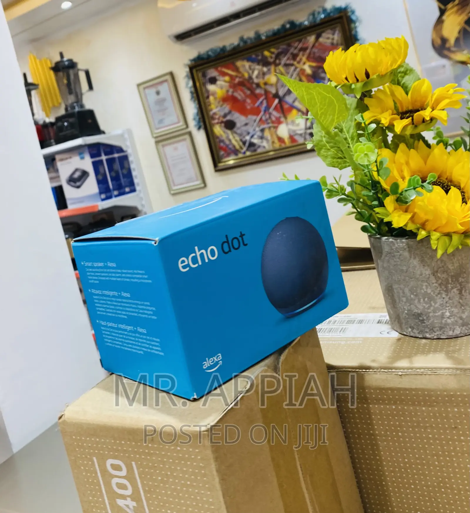 Brand New Echo Dot 5 Gen Rechargeable Speaker,Black.