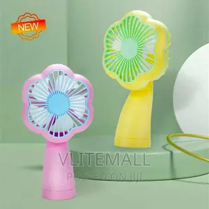 Hand-Held Fan With LED Night Light (HQ66)