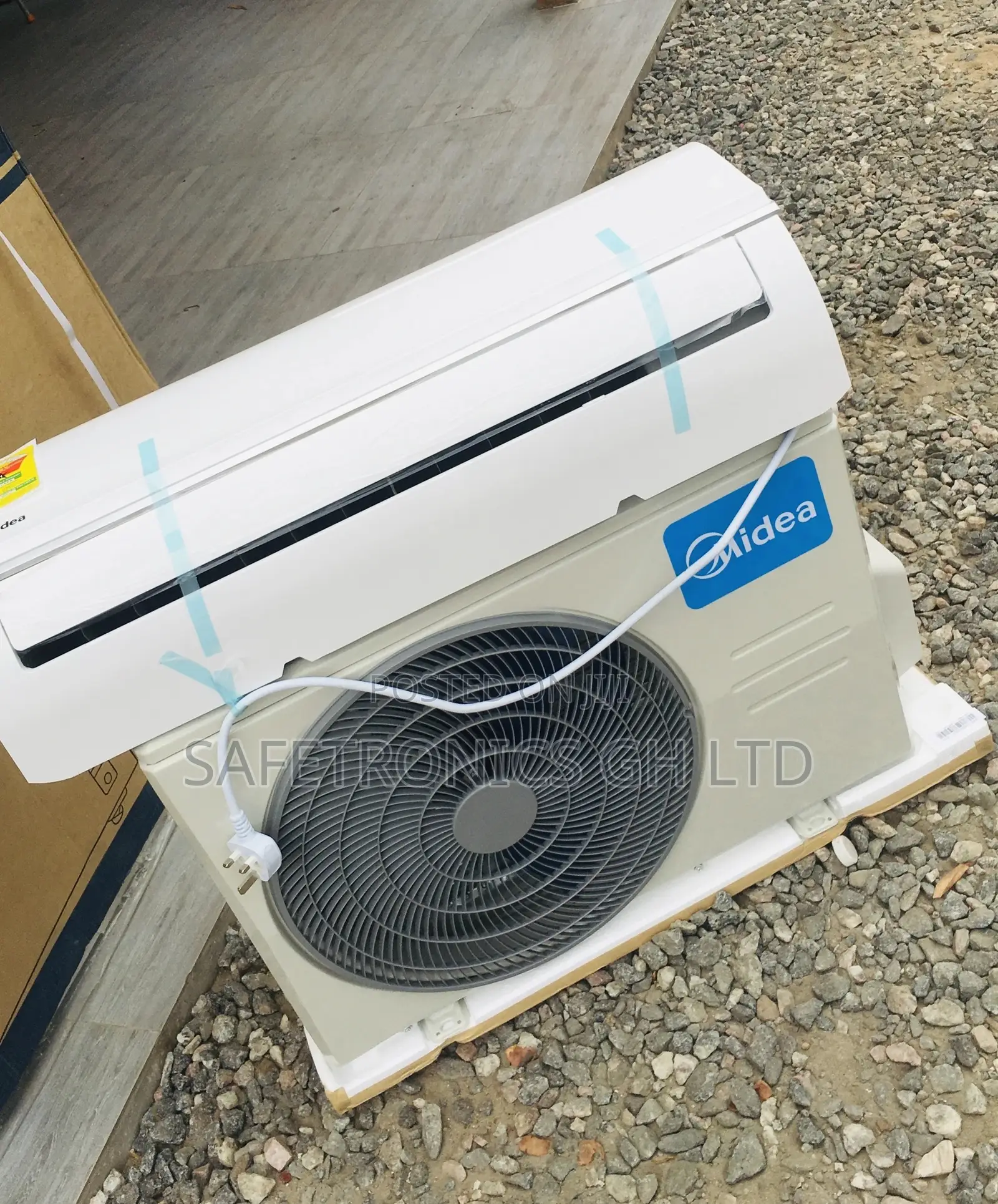 White Electric Midea 2.0hp Split R410 Airconditioner