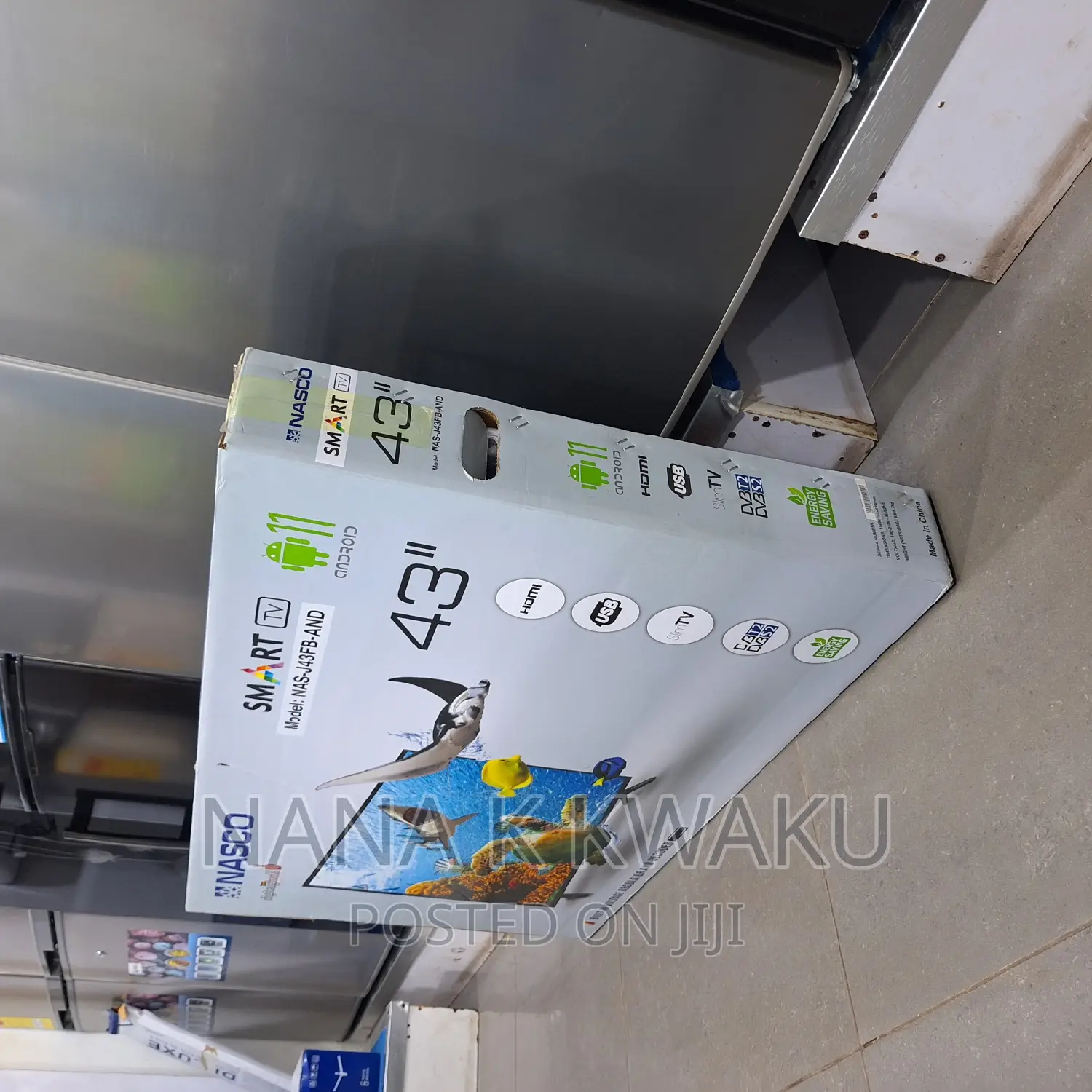 Smart Tv 1080p_nasco 43inches Digital Satellite Tv