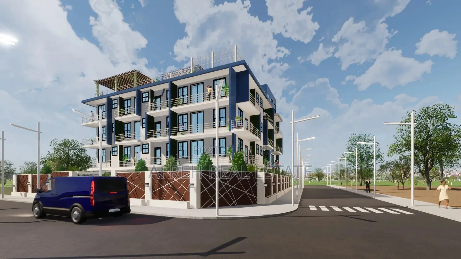 Apartments Project Planner and Developer. Architectural and Builder