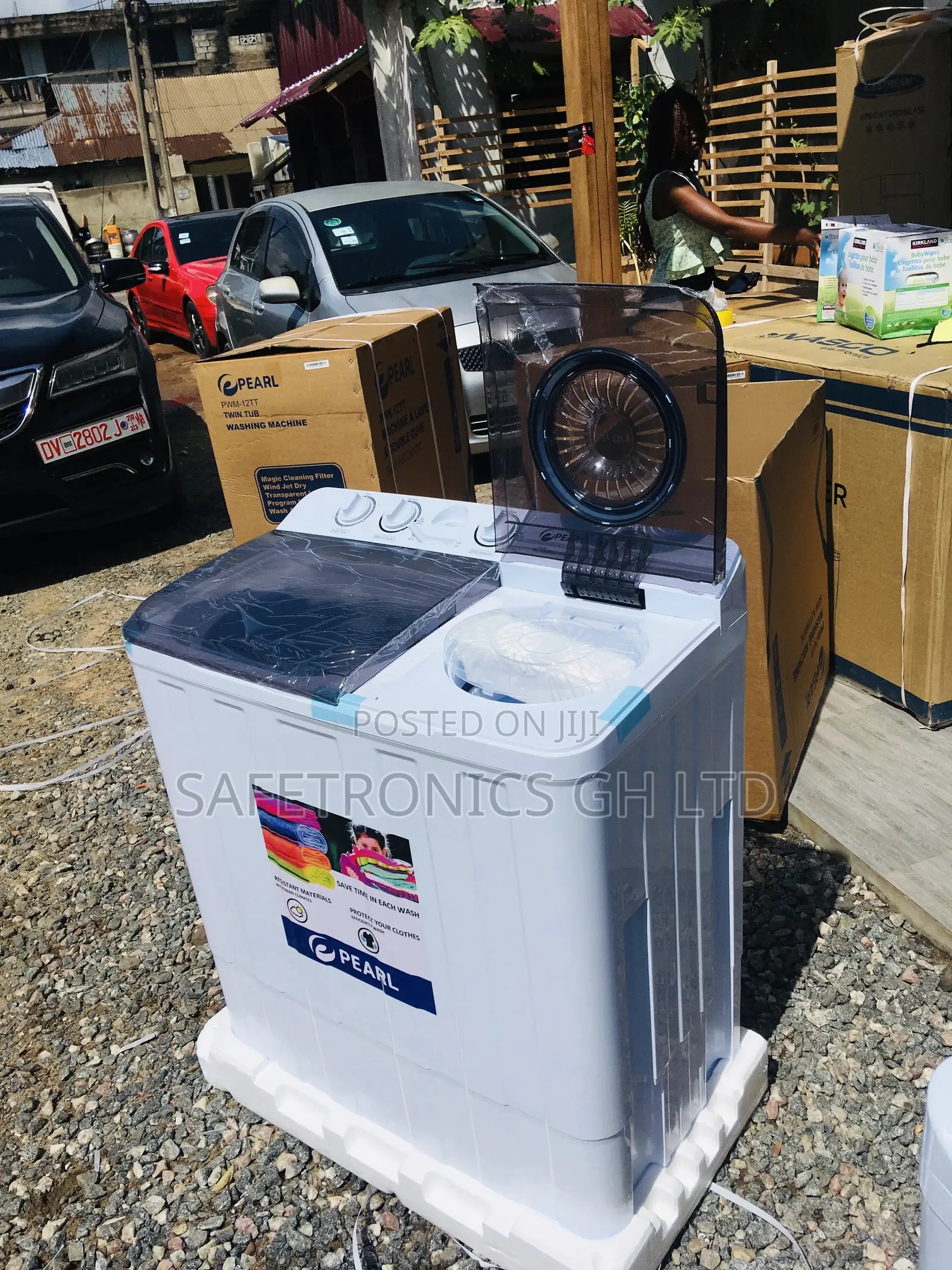 Topload Pearl 12kg Semiautomatic Electric Washingmachine