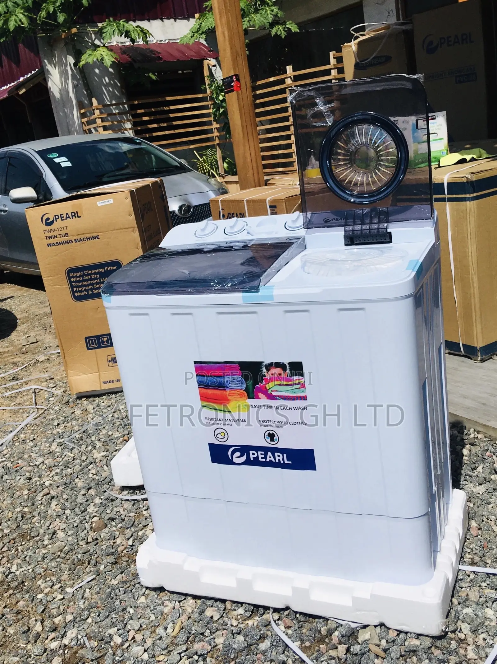 12kg Pearl Topload Lastest Semiautomatic Washingmachine