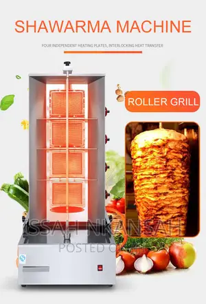 5 Knot Big Size Gas Shawarmer Machine