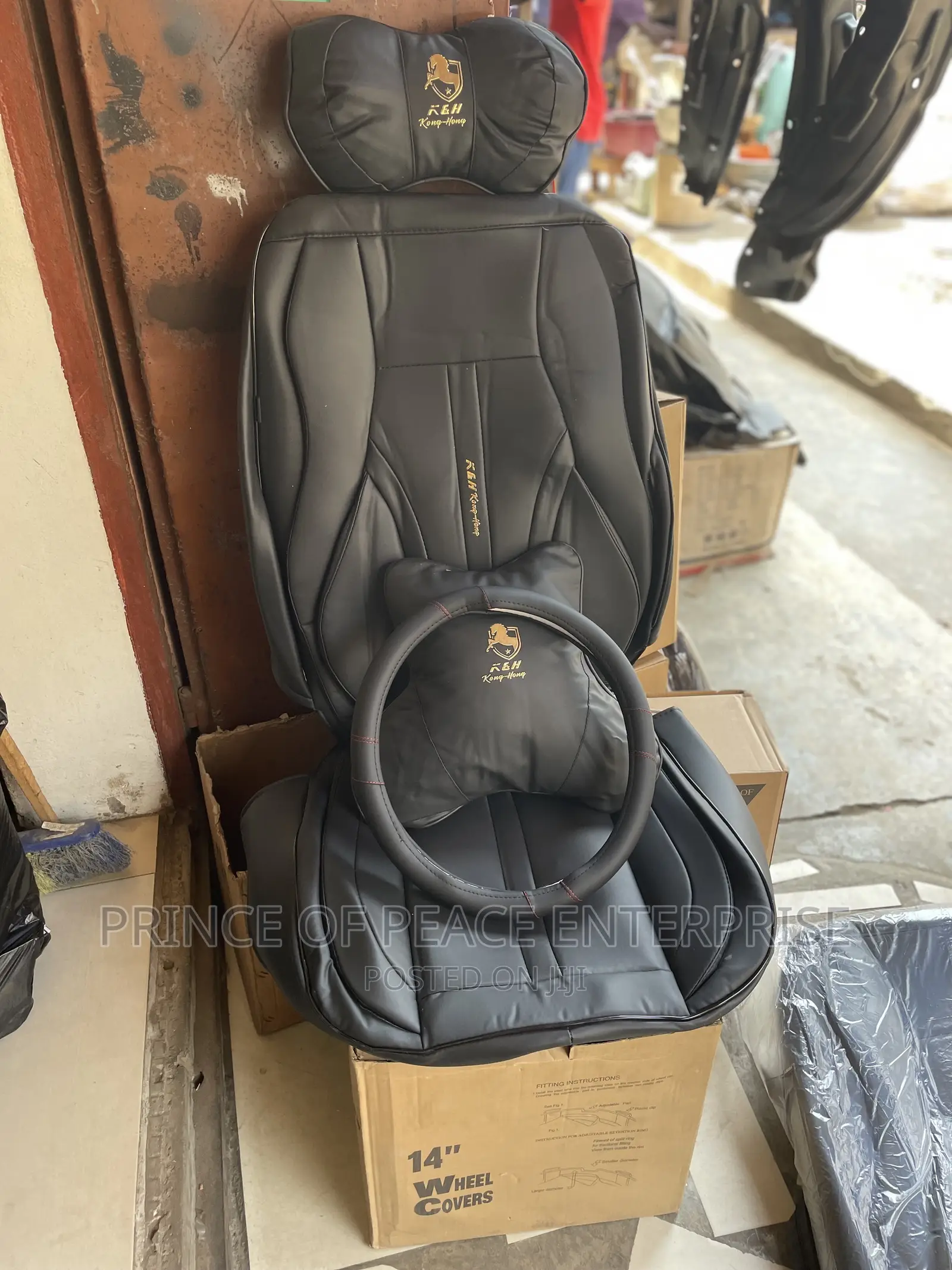 Luxury Complete Seat Covers All Black
